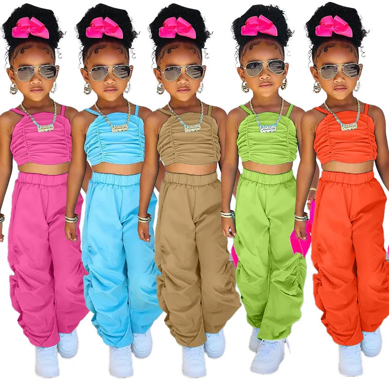 Children's solid color strap set AY3015