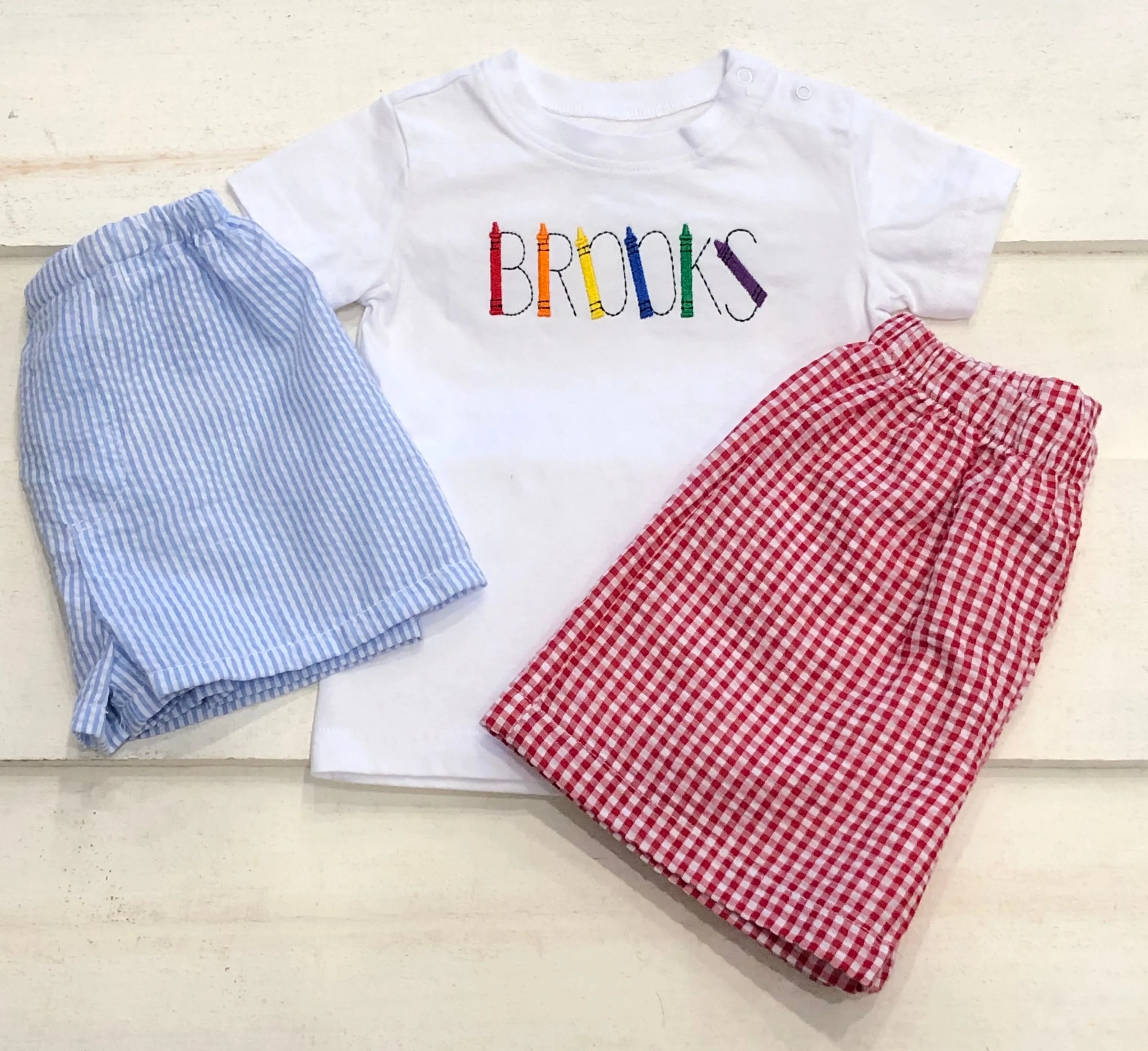Crayon Name Shirt