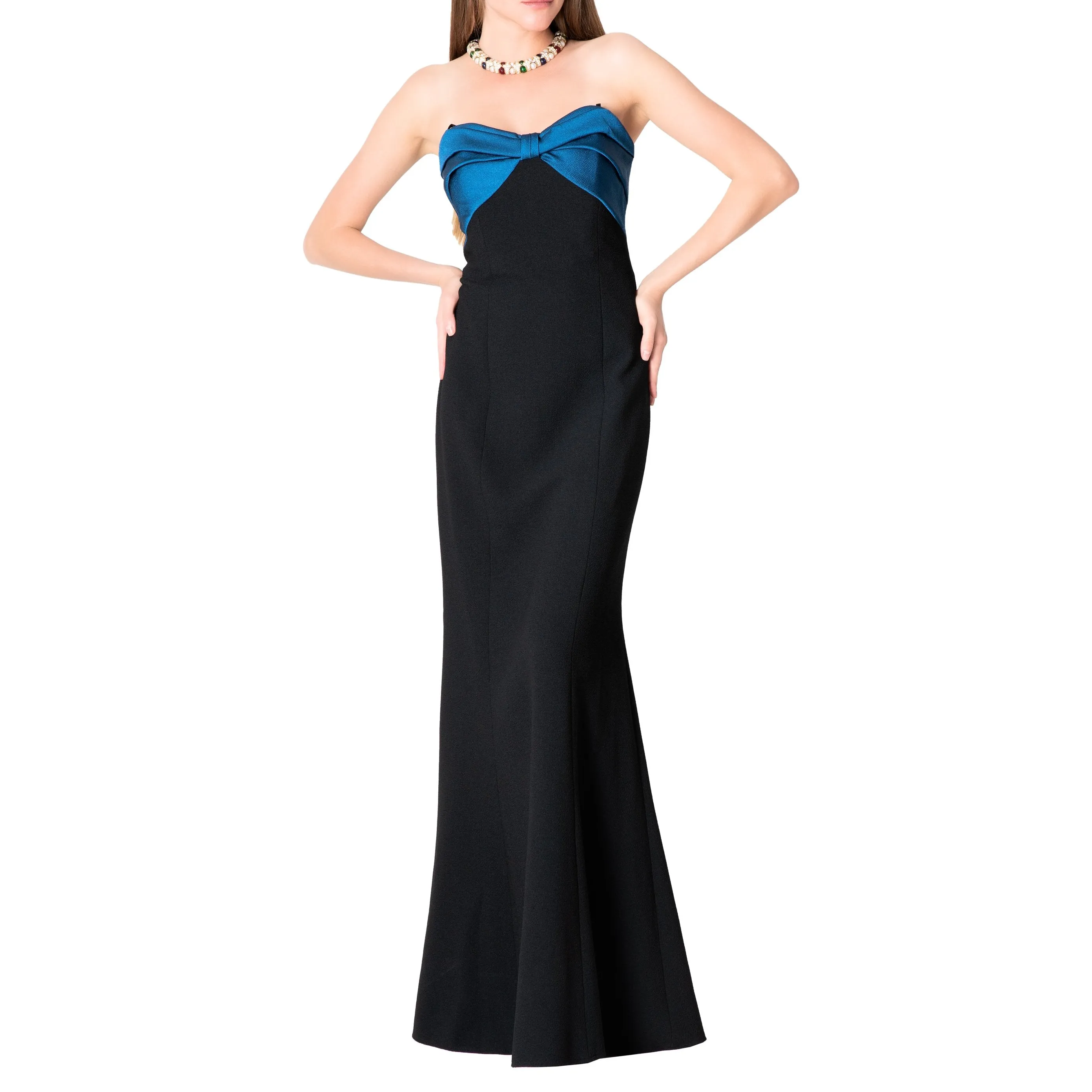 Draped Jersey Dress