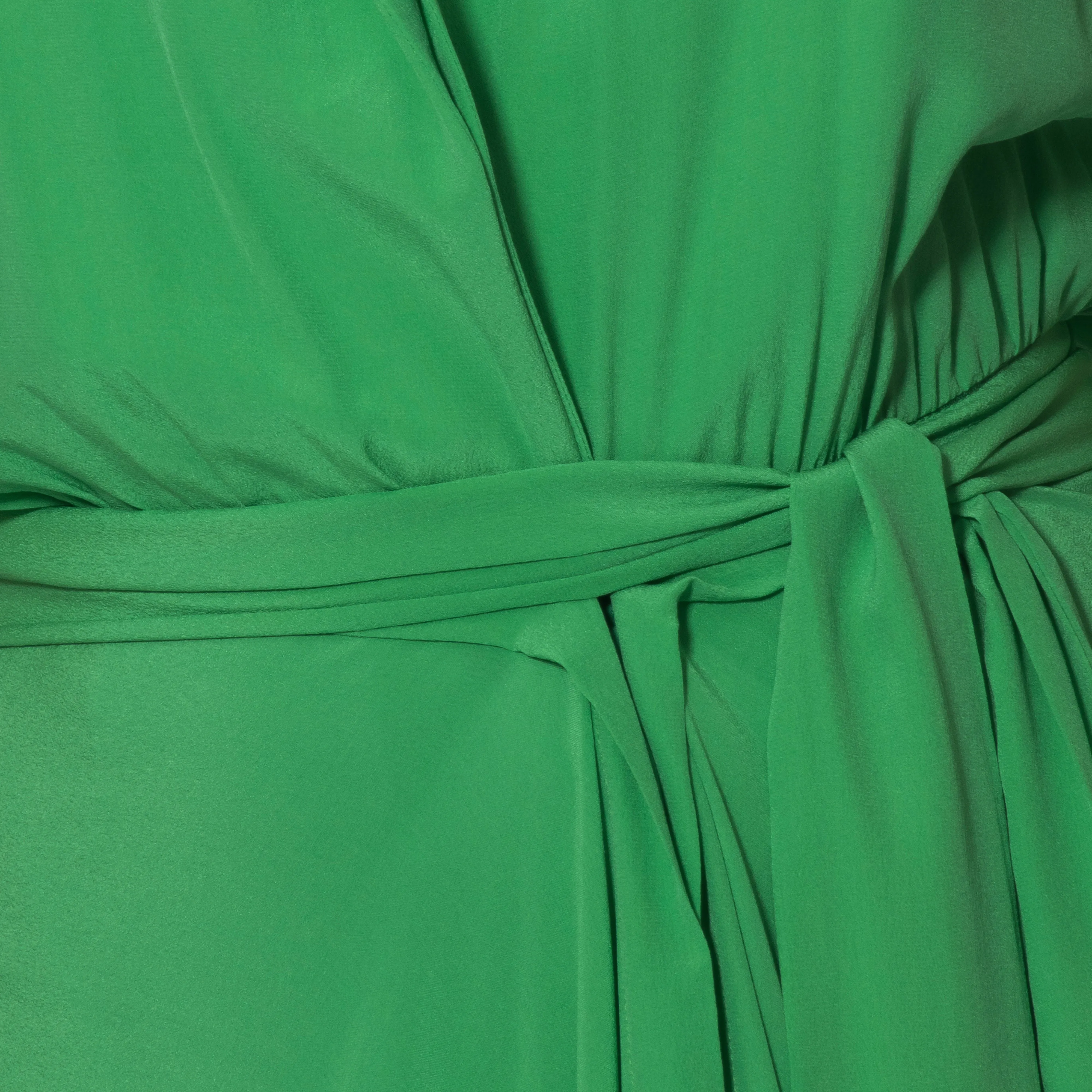Green 3/4 Sleeve Dress