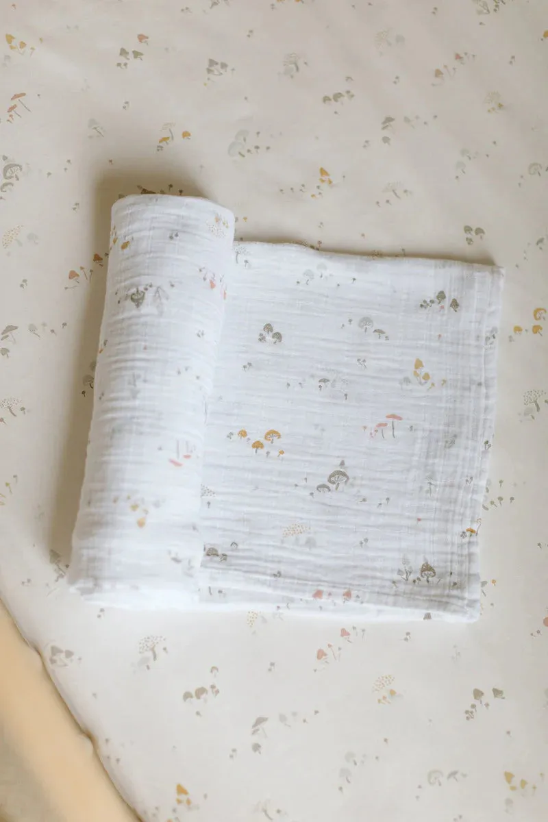 Mini Mushrooms Swaddle