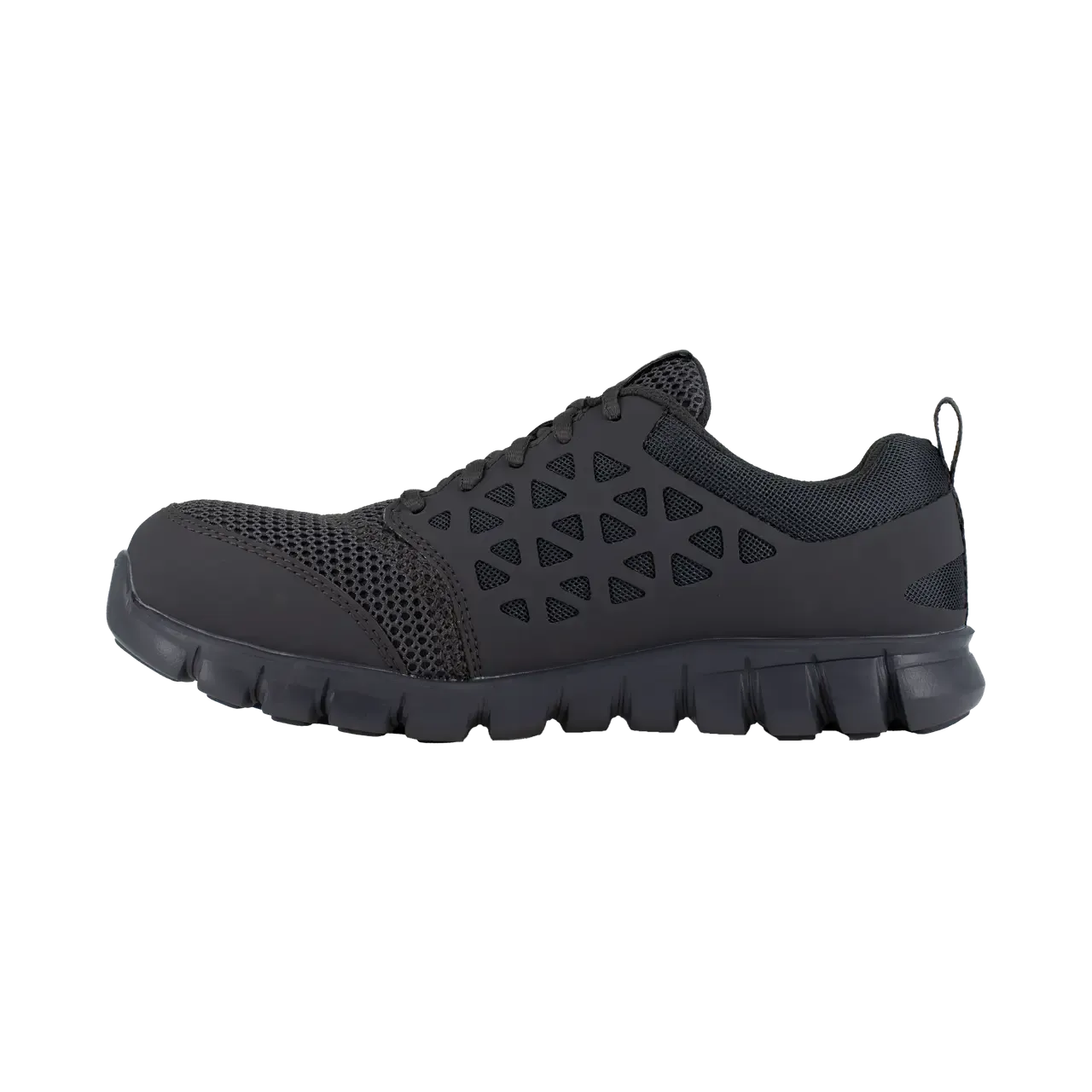 Sublite Cushion Composite-Toe Athletic Work Shoe Black