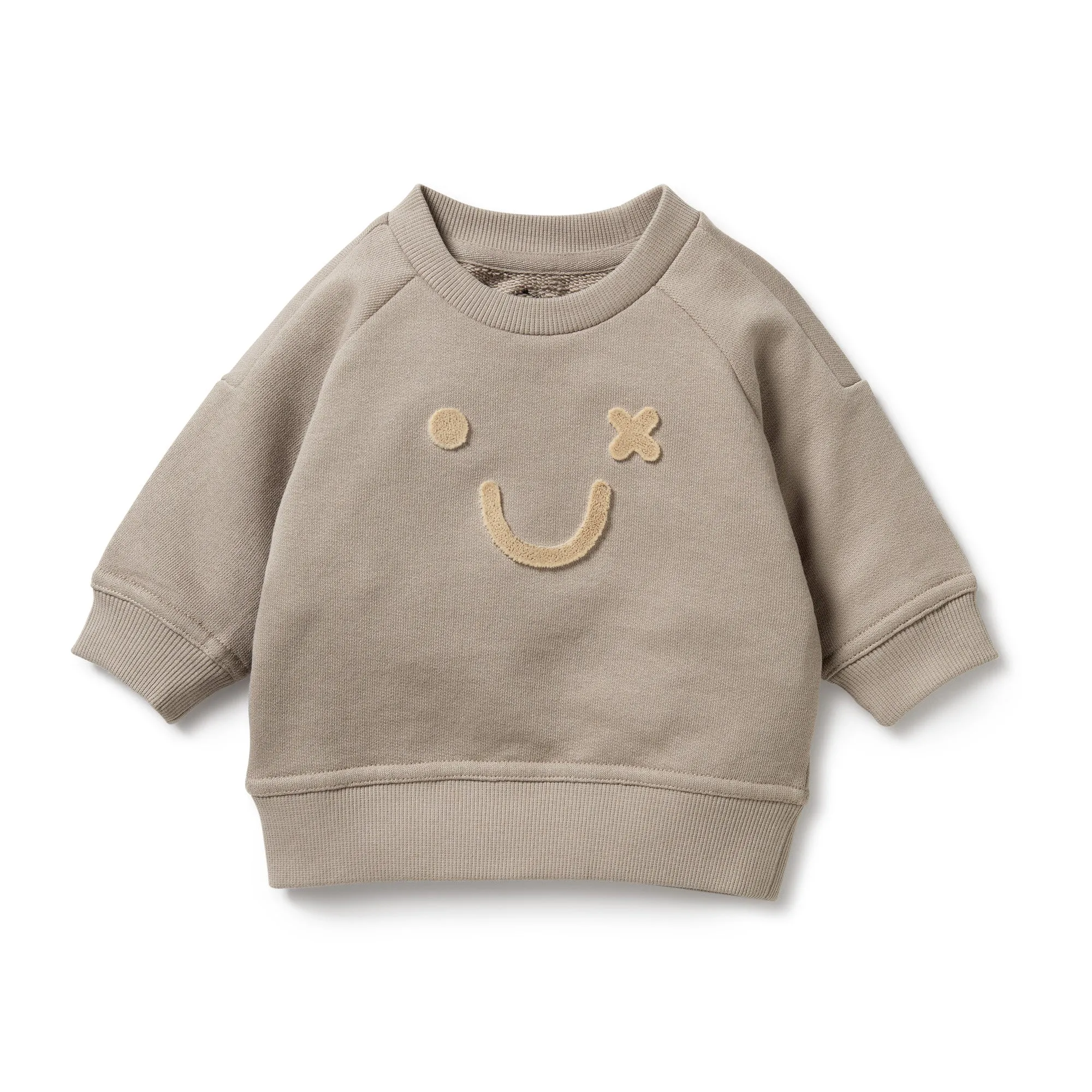 Wilson   Frenchy Organic Terry Sweat - Stone