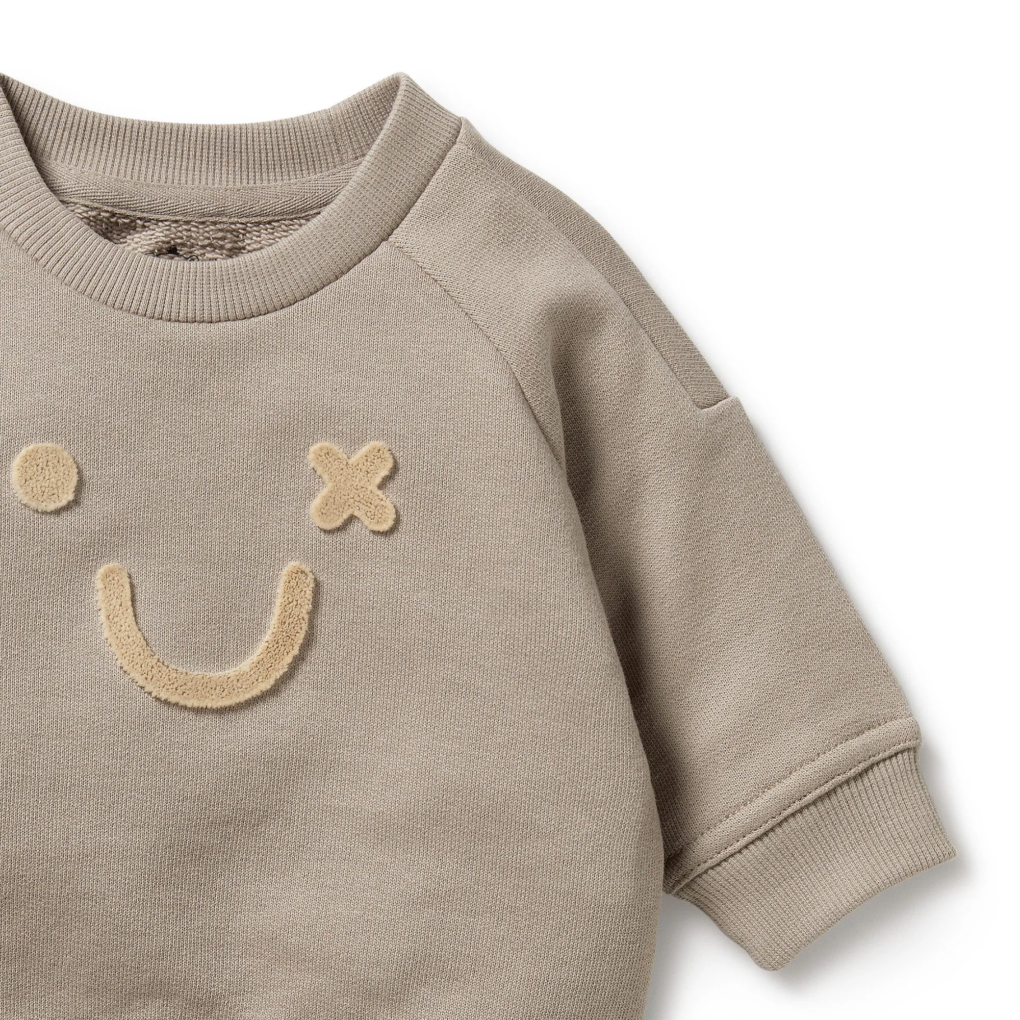 Wilson   Frenchy Organic Terry Sweat - Stone